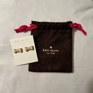 NWT Kate Spade bow earrings